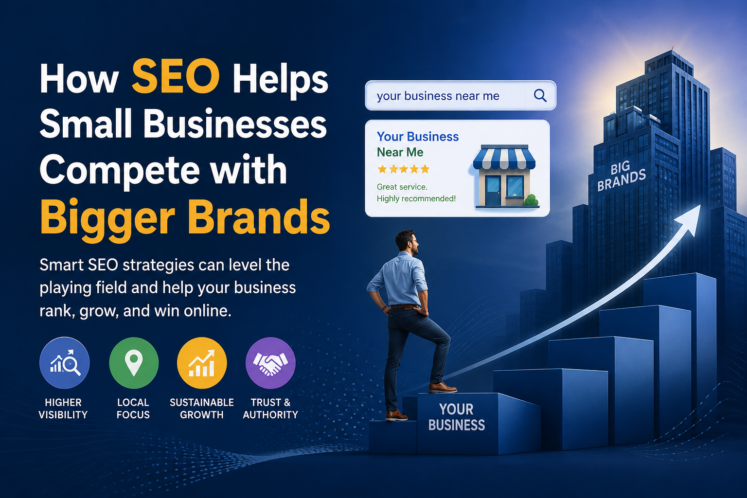 How SEO Helps Small Businesses Compete with Bigger Brands