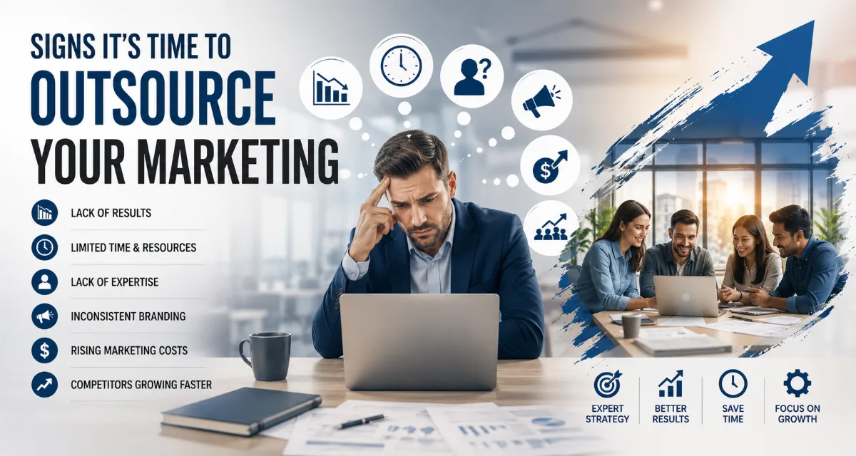 Signs It’s Time to Outsource Your Marketing